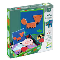 Djeco Wooden Magnetics - TiniBox Animals DJ03141