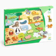 Djeco Wooden Puzzles - Puzzlo Animo DJ01830