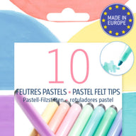 Djeco Colours For Older Ones - 10 Pastel Felt Tips