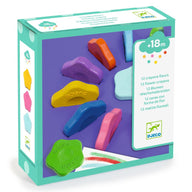 Djeco 12 Flower Crayons For Little Ones