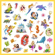 Djeco Mermaid Stickers