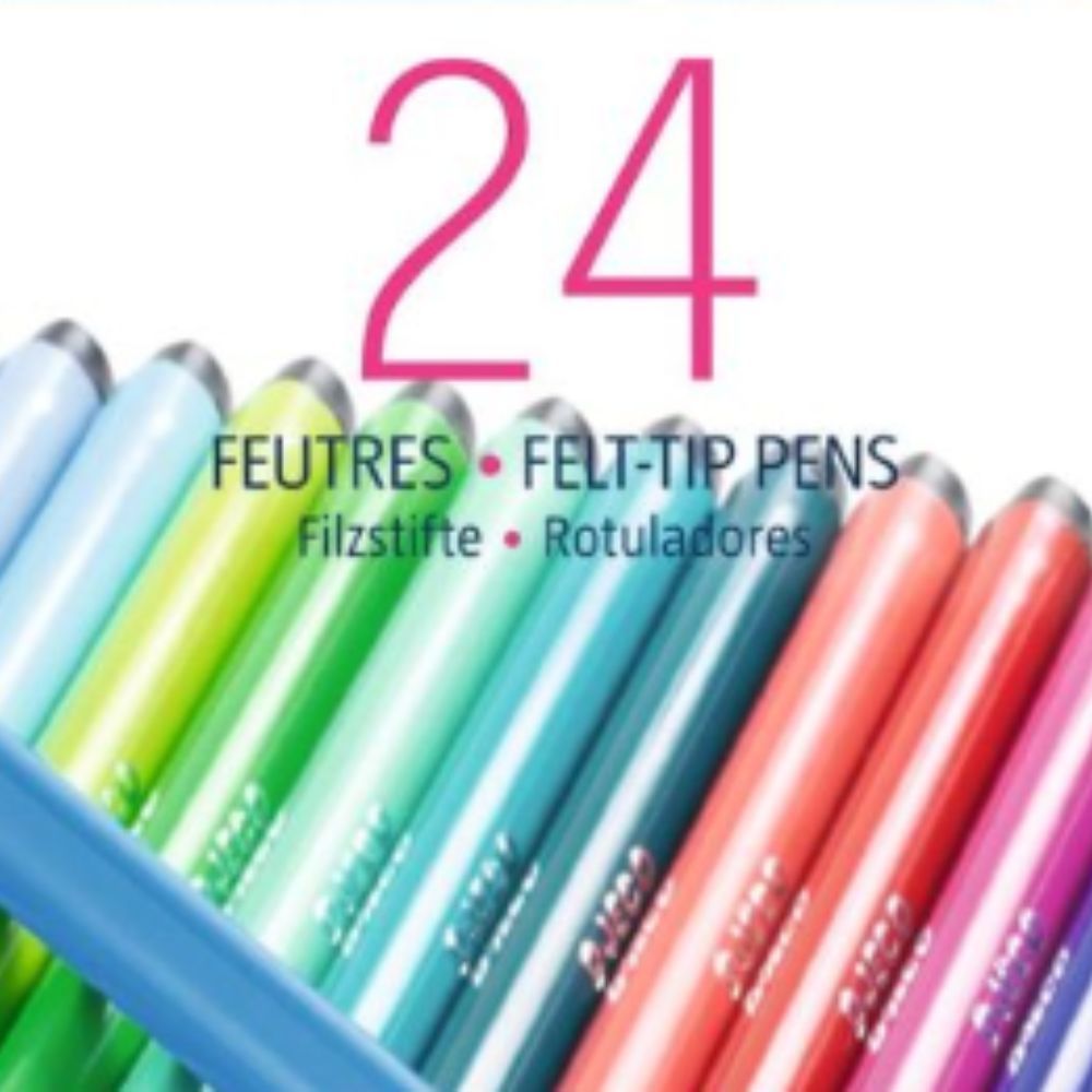 Djeco Colours For Older Ones - 24 Felt Tips