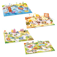 Djeco Sticker 3D Scenes To Make - Vehicles DJ00043