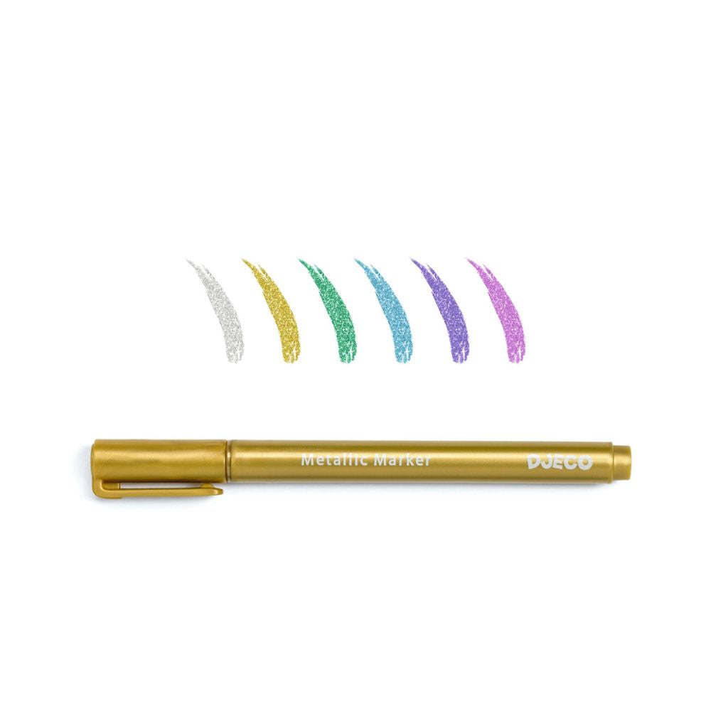 Djeco Metallic Markers DJ08870