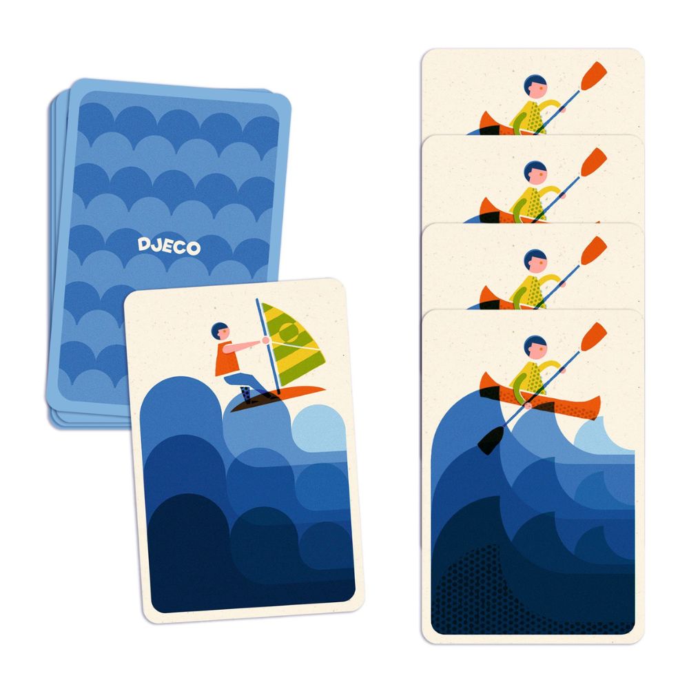 Djeco Card Games - Aquarush DJ05074