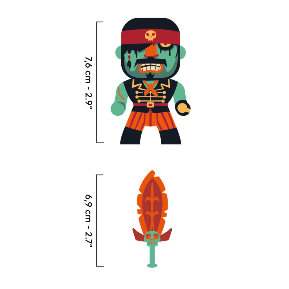 Djeco Arty Toys - Pirate Kyle DJ06809