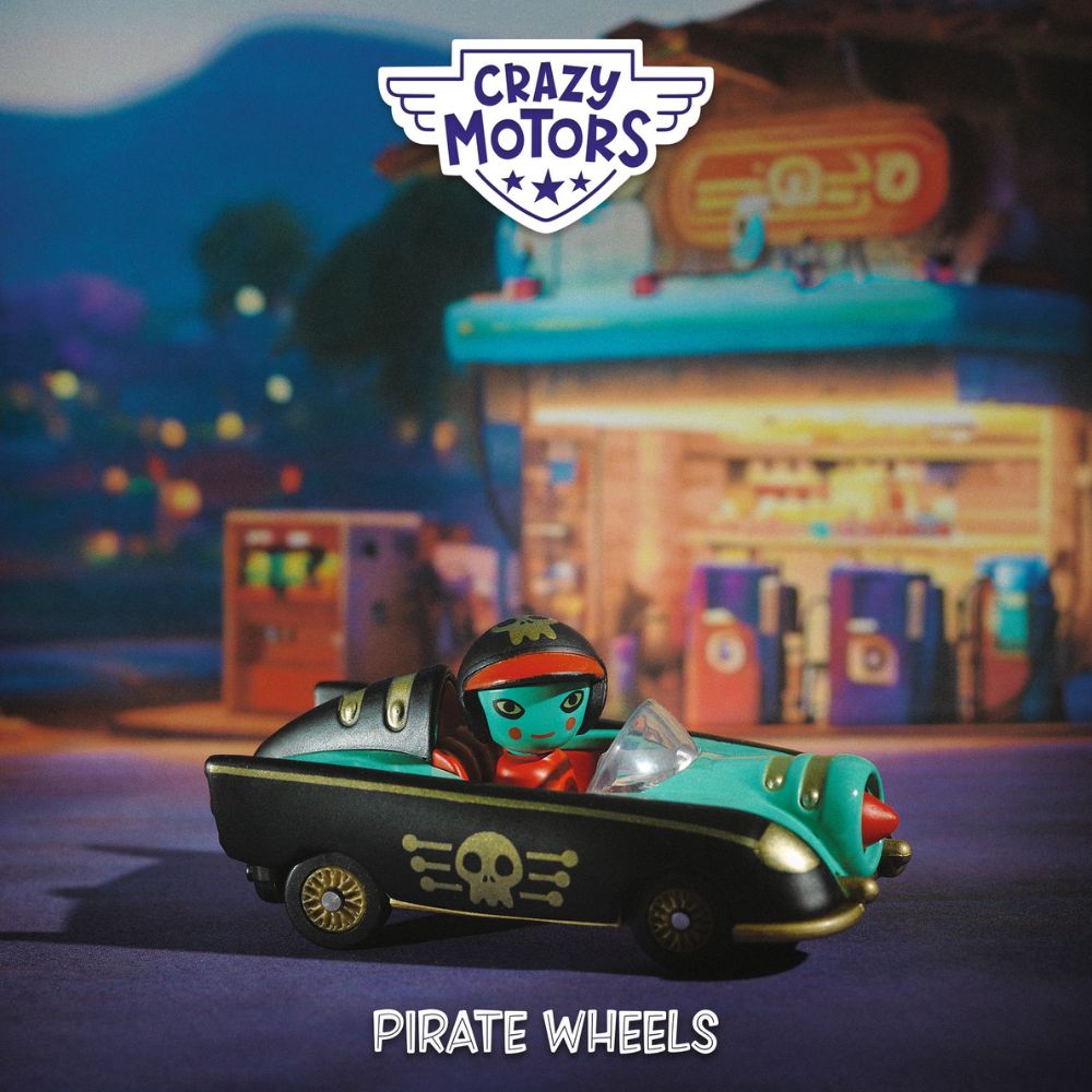 Djeco Crazy Motors - Pirate Wheels DJ05487