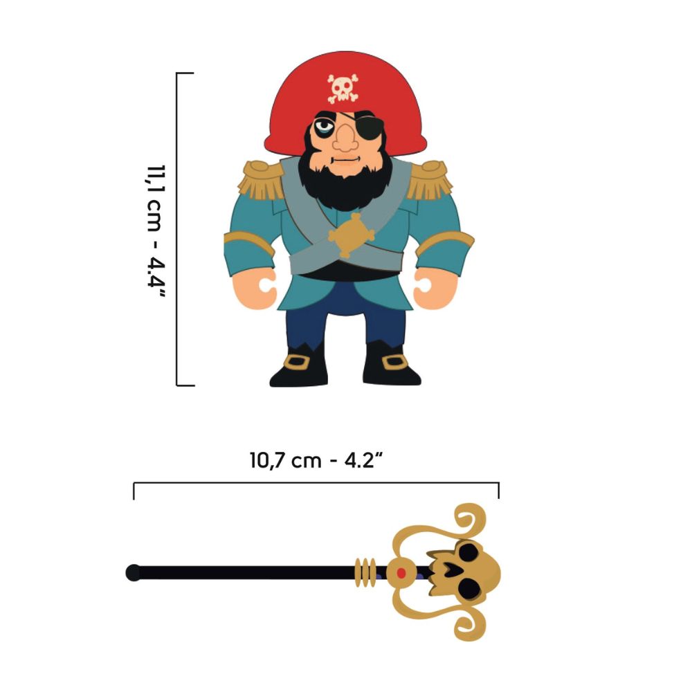 Djeco Arty Toys - Ze Piratous DJ06851