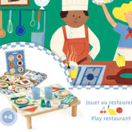 Djeco Role Play Toys - Augustin Restaurant