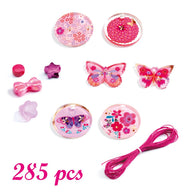 Djeco Fancy Threading Beads - Butterflies