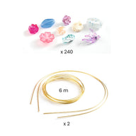 Djeco Beads and Jewellery - Duo of Tiaras - Blue