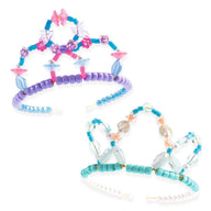 Djeco Beads and Jewellery - Duo of Tiaras - Blue