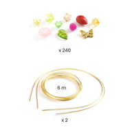 Djeco Beads and Jewellery - Duo of Tiaras - Pink