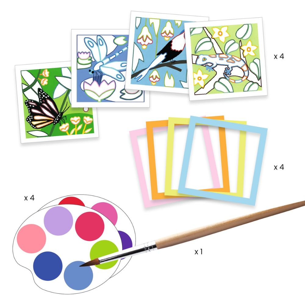 Djeco Cards To Paint - Indonesia