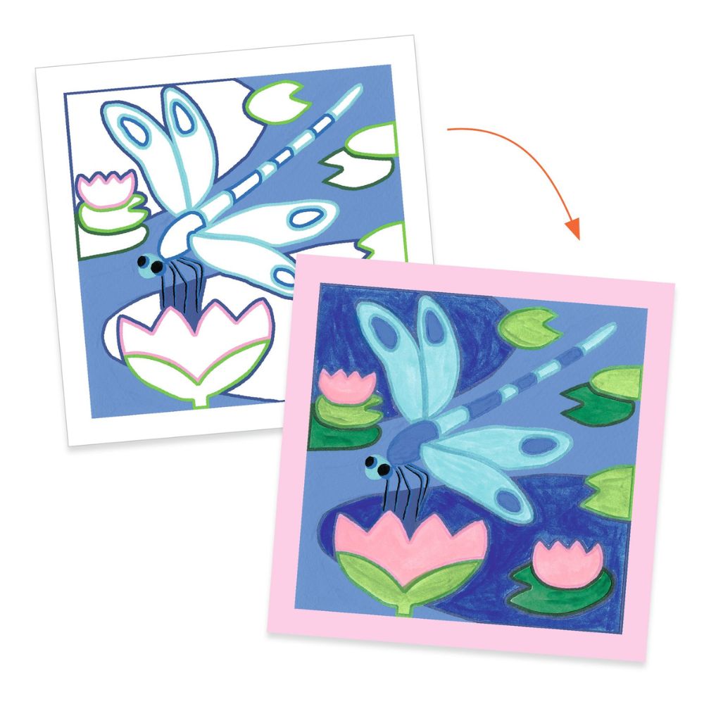 Djeco Cards To Paint - Indonesia