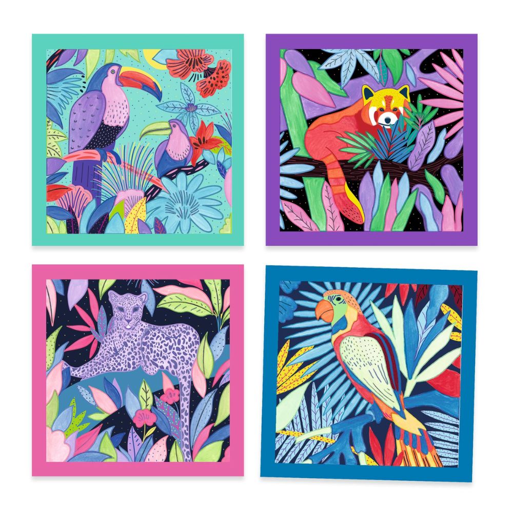 Djeco Cards To Paint - Selva DJ09995