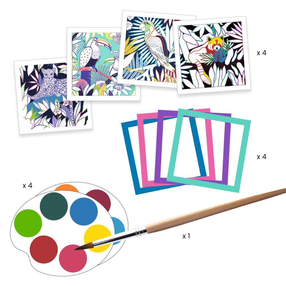 Djeco Cards To Paint - Selva DJ09995