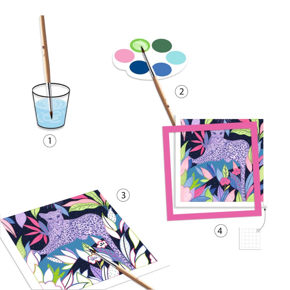 Djeco Cards To Paint - Selva DJ09995
