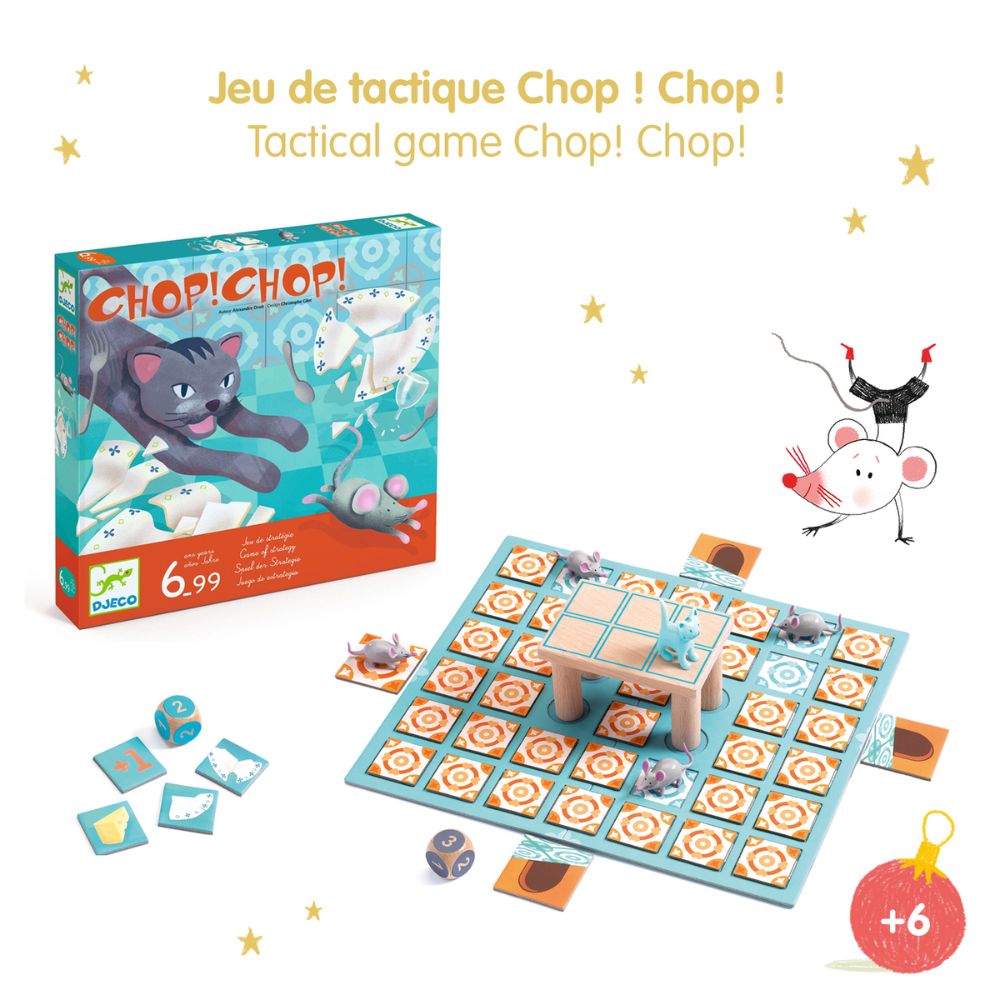 Djeco Strategy Games - Chop! Chop!