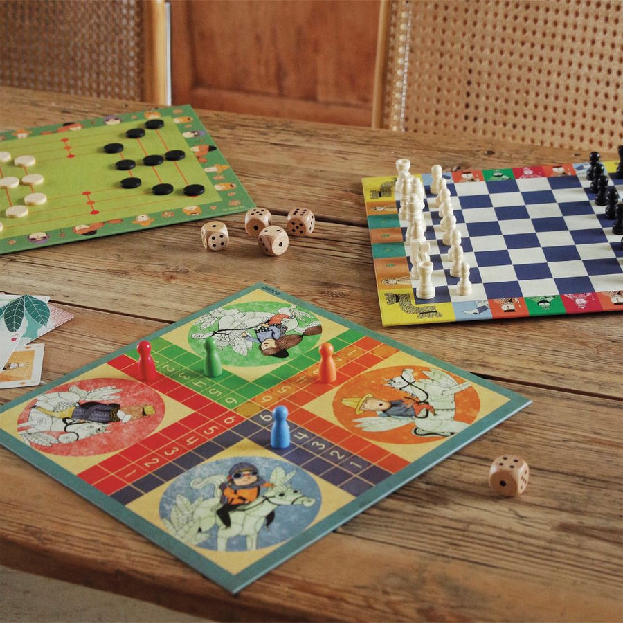 Djeco Family Games - Classic Box of 20 Games DJ05219