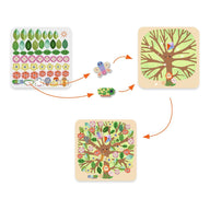 Djeco Collage Kit - Through The Seasons Crafts for Kids 3-6 yrs