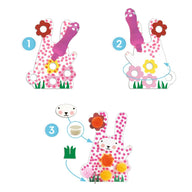 Djeco Colouring Dots and Pompoms - In The Grass DJ00965