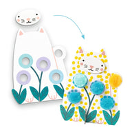 Djeco Colouring Dots and Pompoms - In The Grass DJ00965