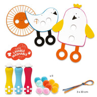 Djeco Colouring Dots and Pompoms - In The Sky DJ00964