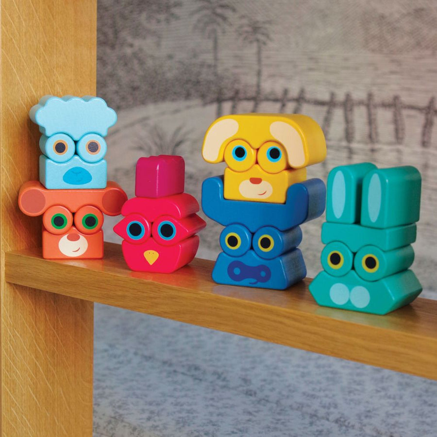 Djeco Construction Gallery - Ze Faces DJ06439