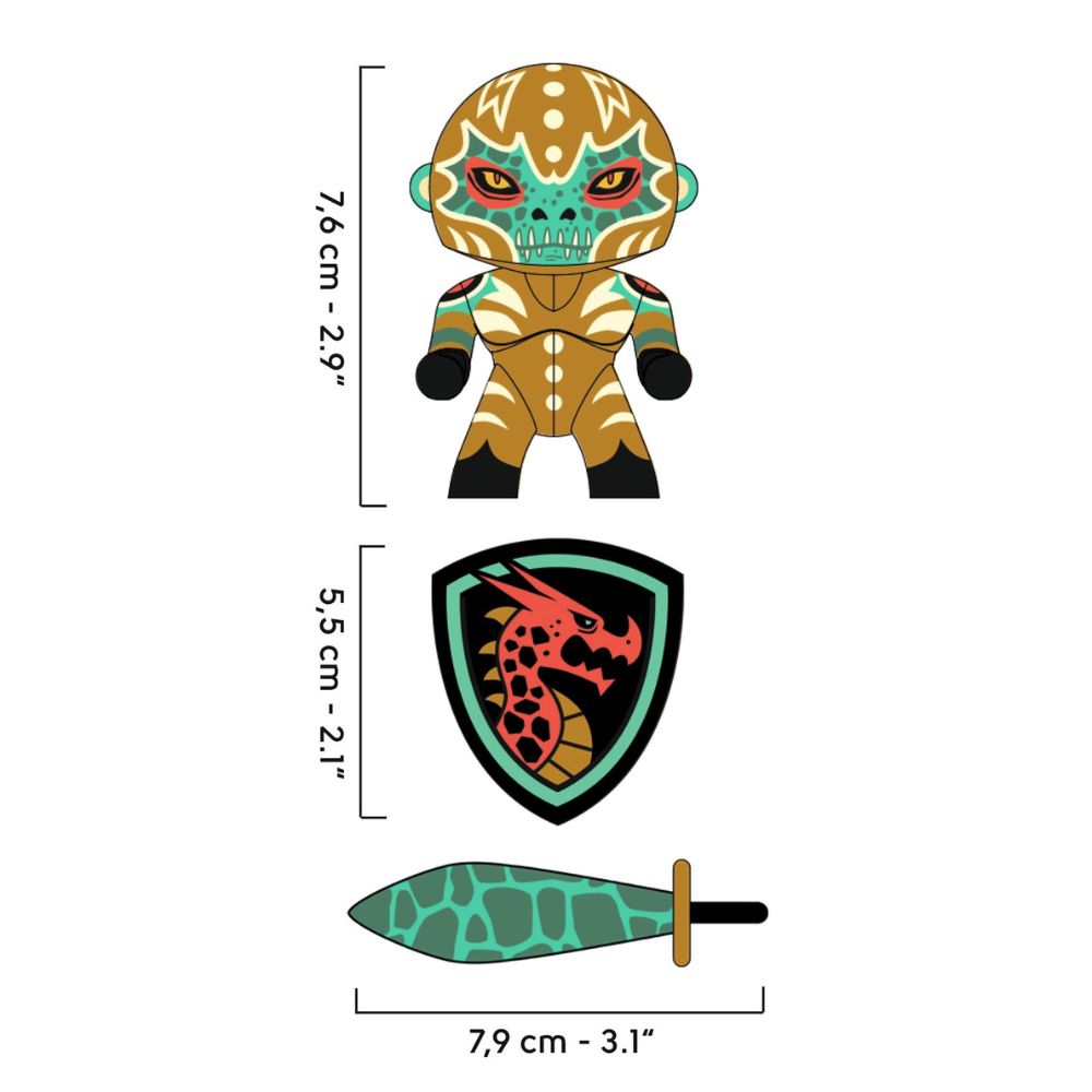 Djeco Arty Toys Draco Knight DJ06915