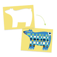 Djeco Create with Paper - In Front, Behind, in front