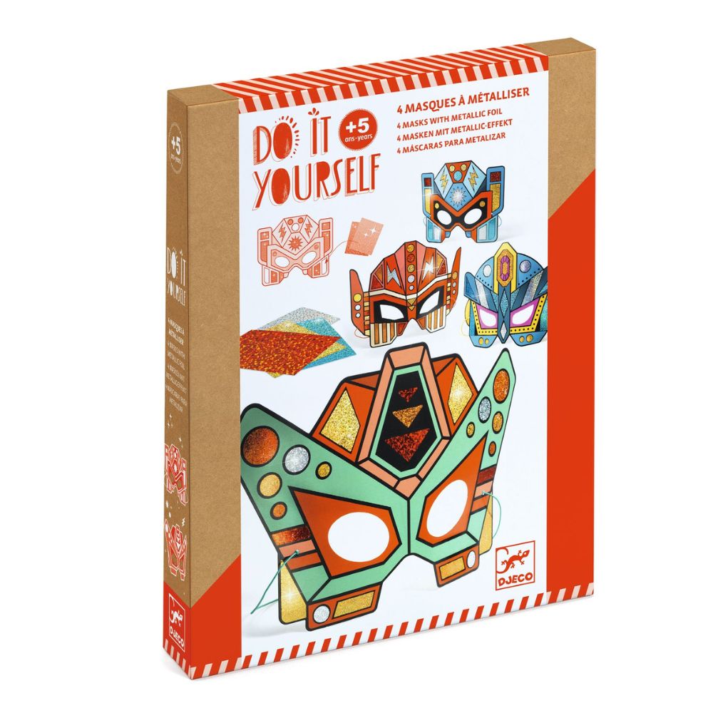Djeco Do It Yourself - Super Robots Masks To Make DJ07924