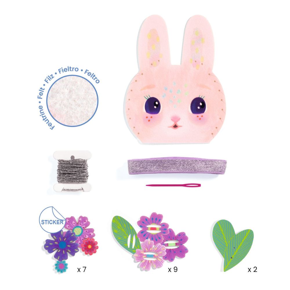 Djeco Do It Yourself - My Little Bag to Create - Miss Bunny DJ07998