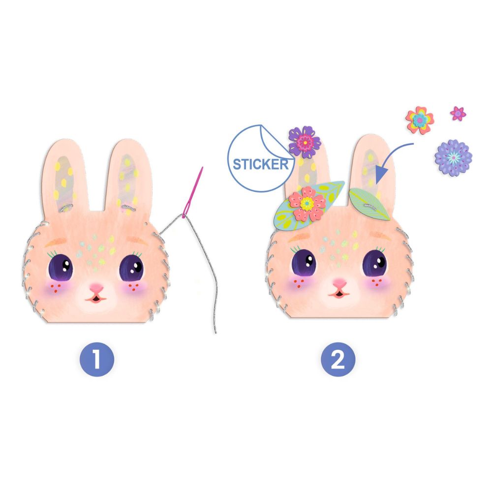 Djeco Do It Yourself - My Little Bag to Create - Miss Bunny DJ07998
