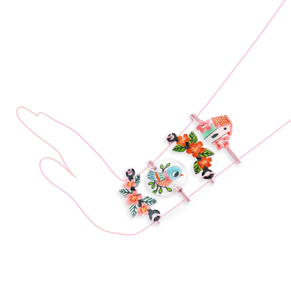 Djeco Do It Yourself - Shrink Plastic - Fawn and the Bird DJ79000