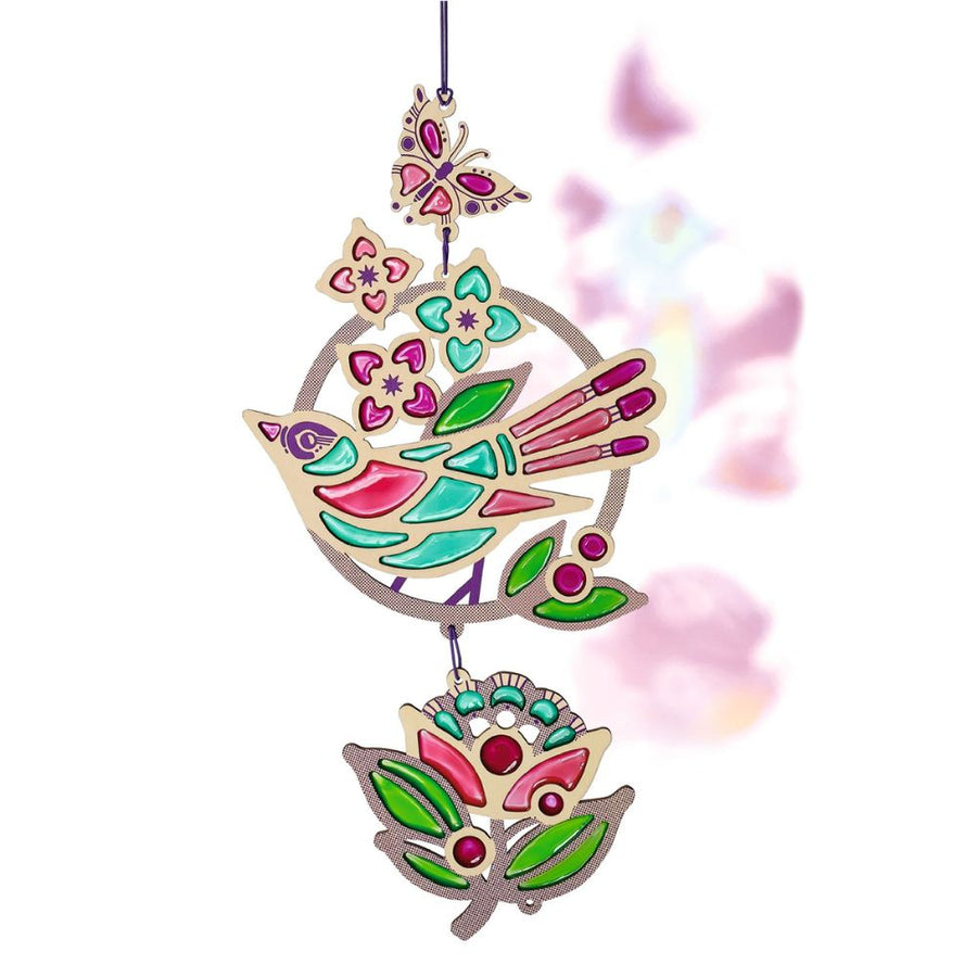 Djeco Do It Yourself - Stainglass Suncatcher - Sunny Branch DJ07988