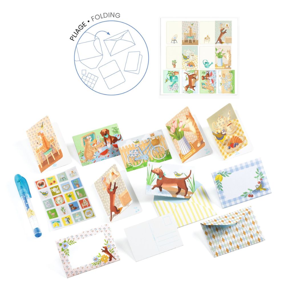 Djeco Do It Yourself -Multi Activity Box - Stationery To Create DJ07935