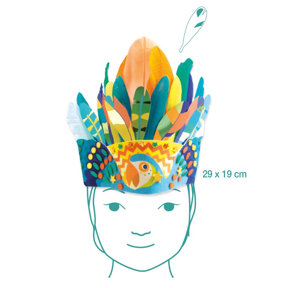 Djeco Do It Yourself - Headdress To Create