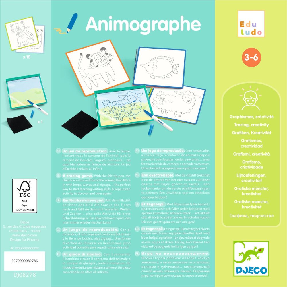 Djeco Eduludo - Animographe DJ08278