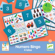Djeco Eduludo - Number Bingo DJ08281