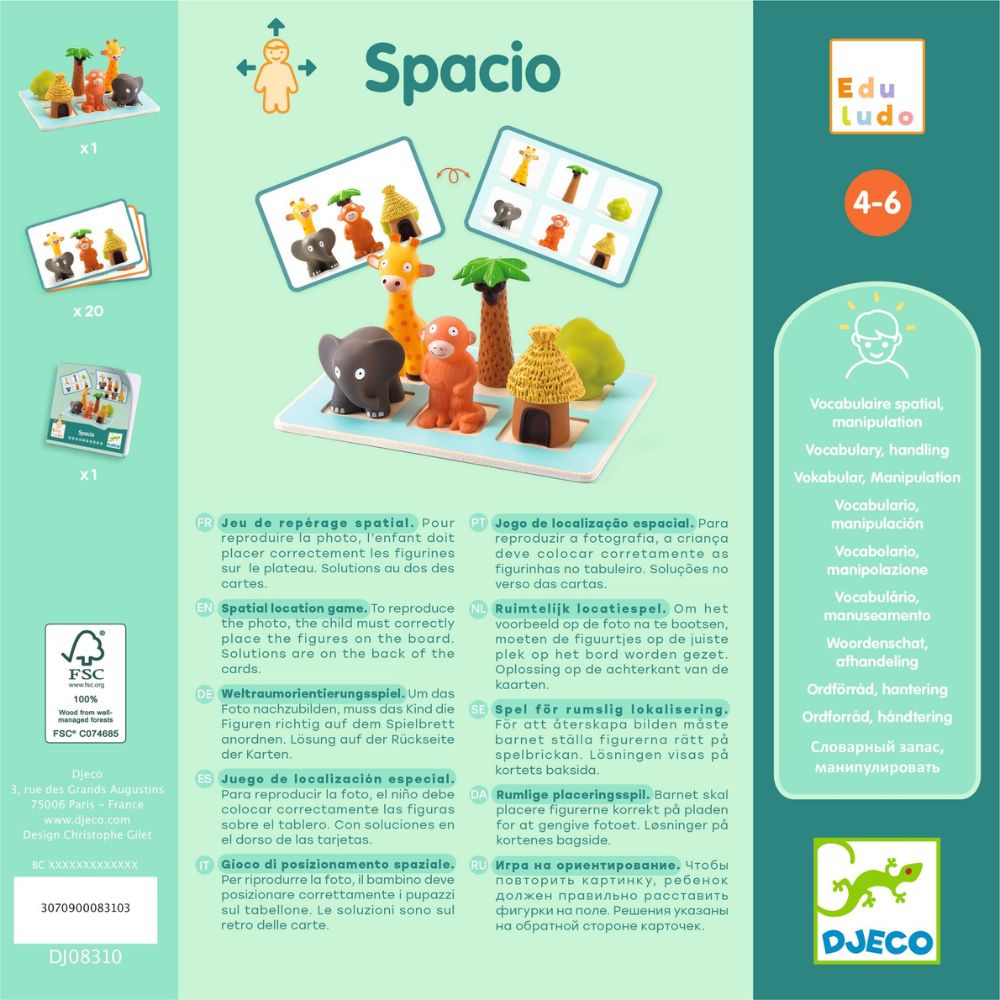 Djeco Eduludo - Spacio DJ08310
