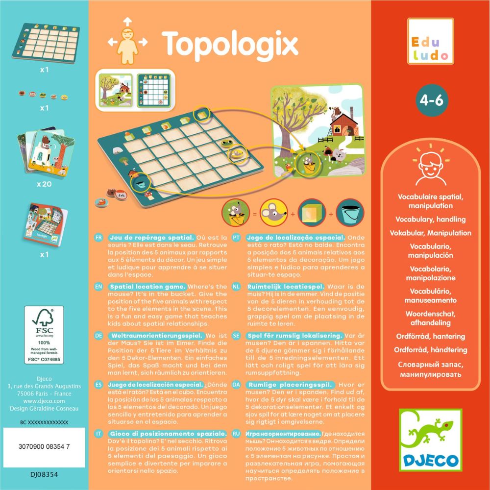 Djeco Eduludo - Topologix DJ08354