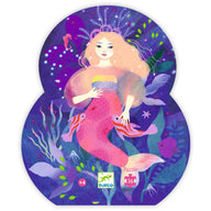 Djeco Puzzles Ella The Mermaid 36 pcs - Gifts For 4 Year Old Girl