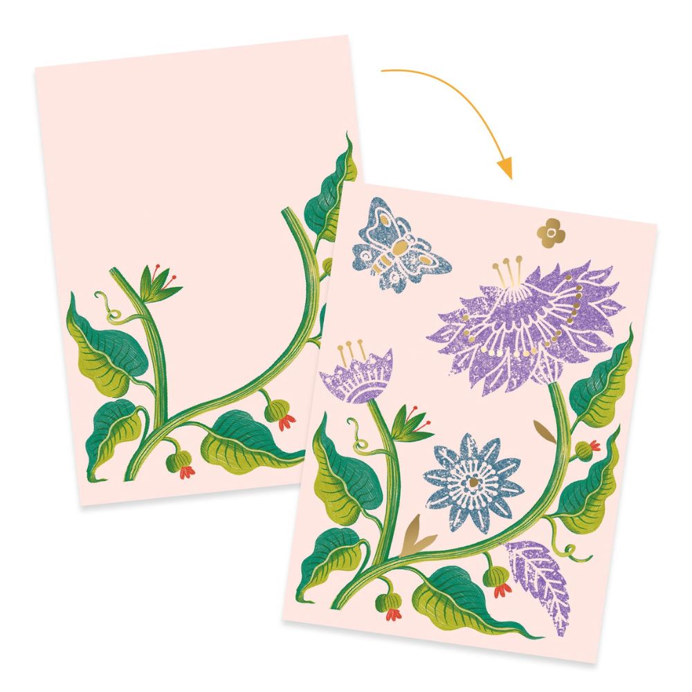 Djeco Engraving Workshop - Passionflower DJ09352