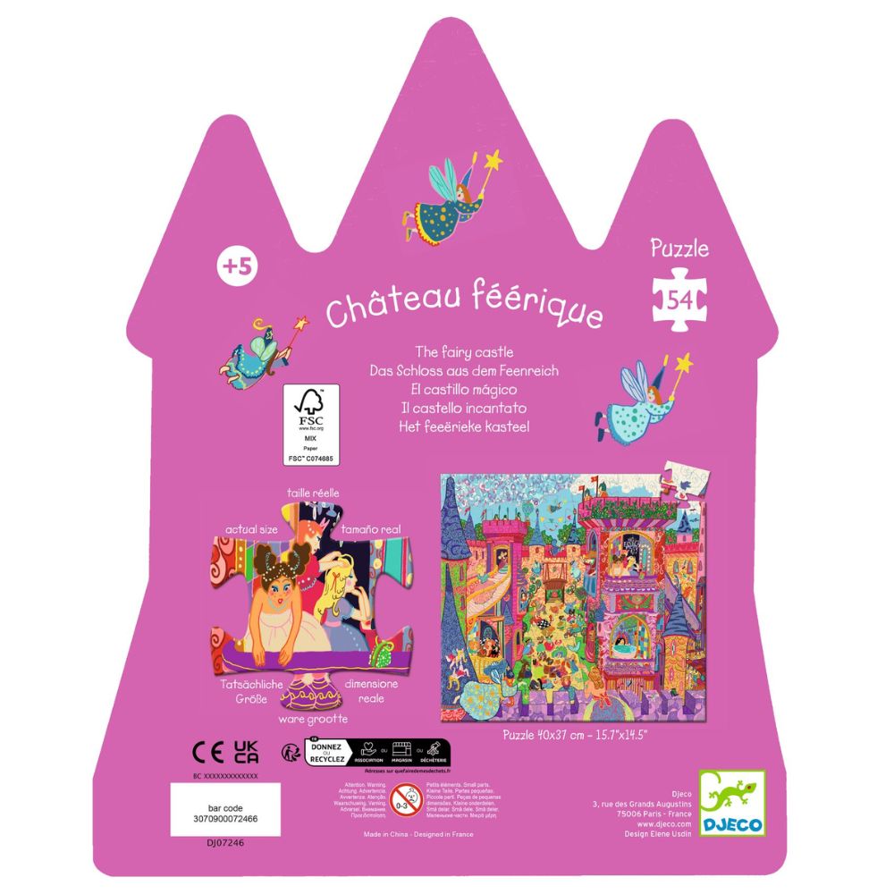 Djeco Fairy Castle Puzzle