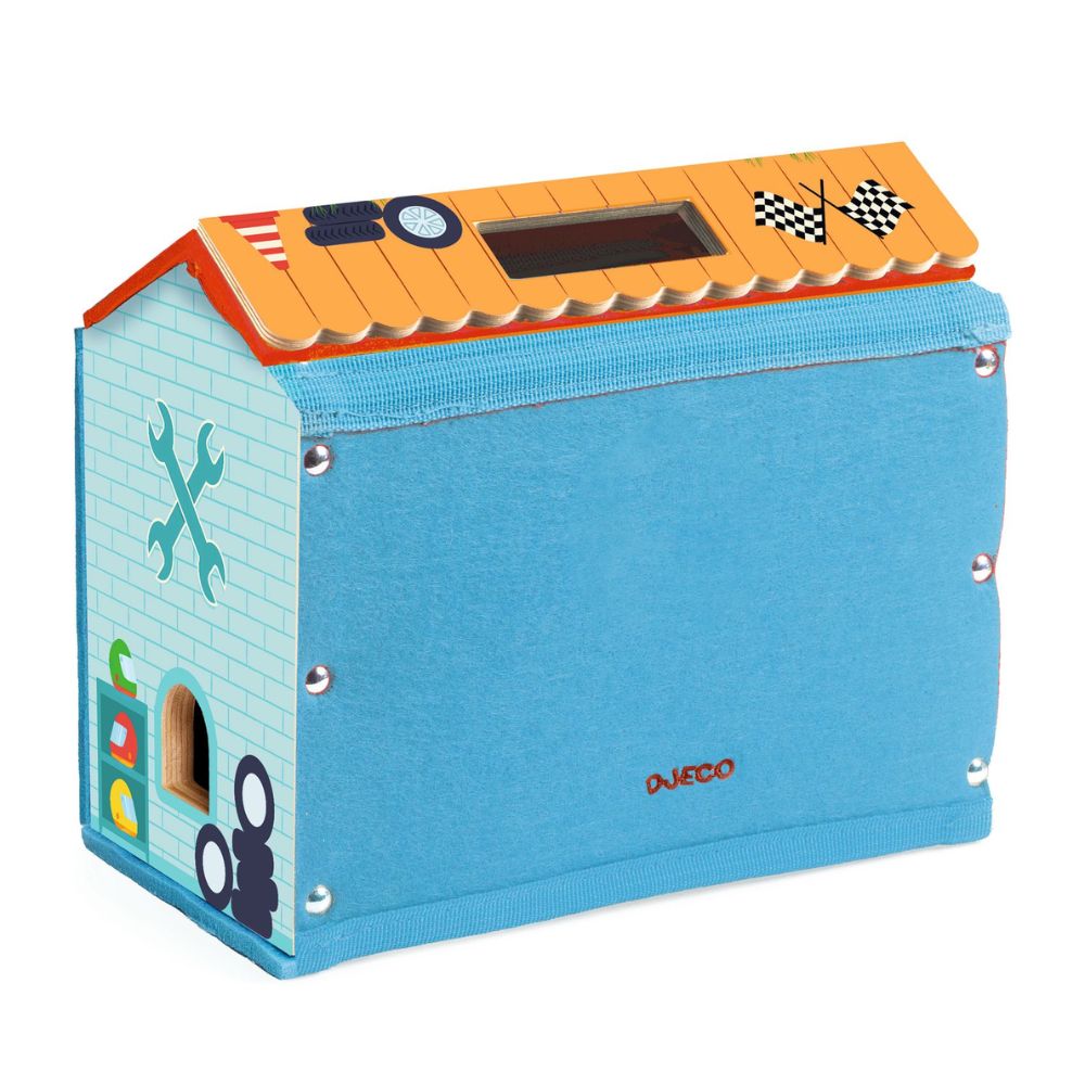 Djeco Felt and Wooden Toys - Softi Vroom DJ06449