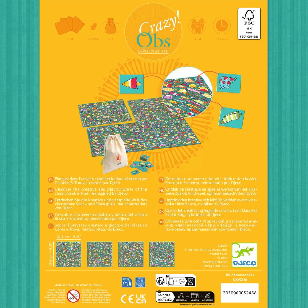 Djeco Classic Games - Fishy-Fish DJ05246