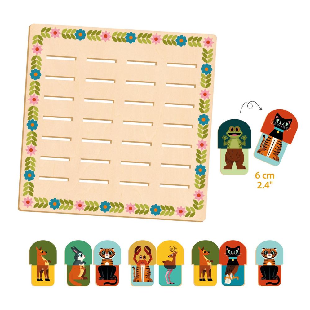 Djeco Games - Memory Mix and Match DJ00828