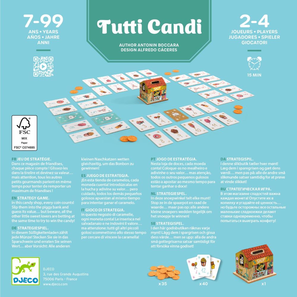 Djeco Games - Tutti Candi DJ00838