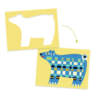 Djeco Create with Paper - In front, behind, in front